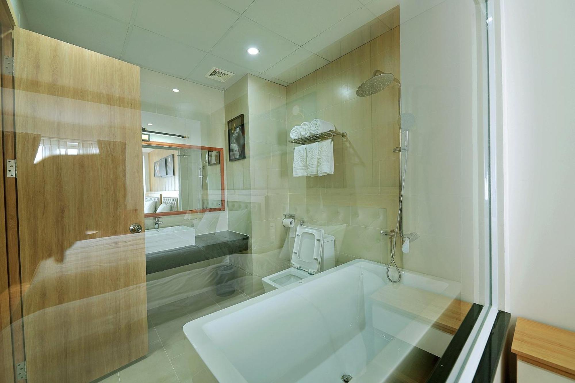 Hotel Khach San Xa Nu Tỉnh Kontum Zewnętrze zdjęcie