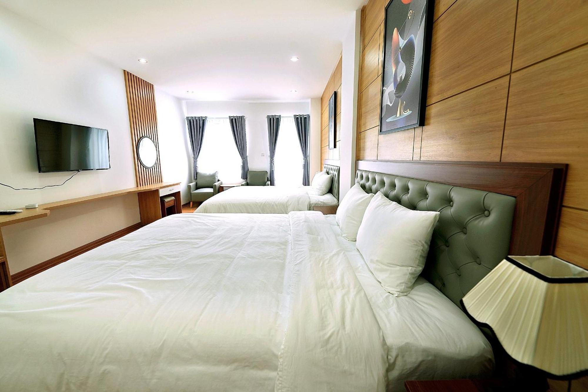 Hotel Khach San Xa Nu Tỉnh Kontum Zewnętrze zdjęcie
