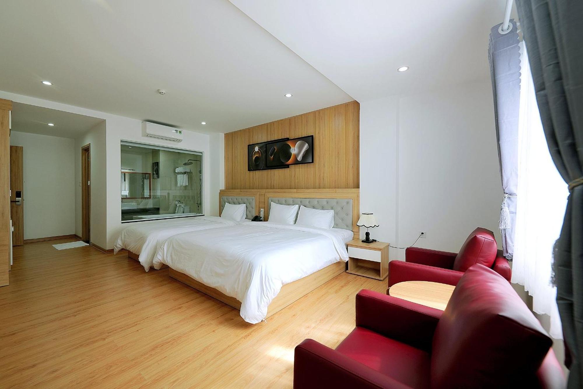 Hotel Khach San Xa Nu Tỉnh Kontum Zewnętrze zdjęcie