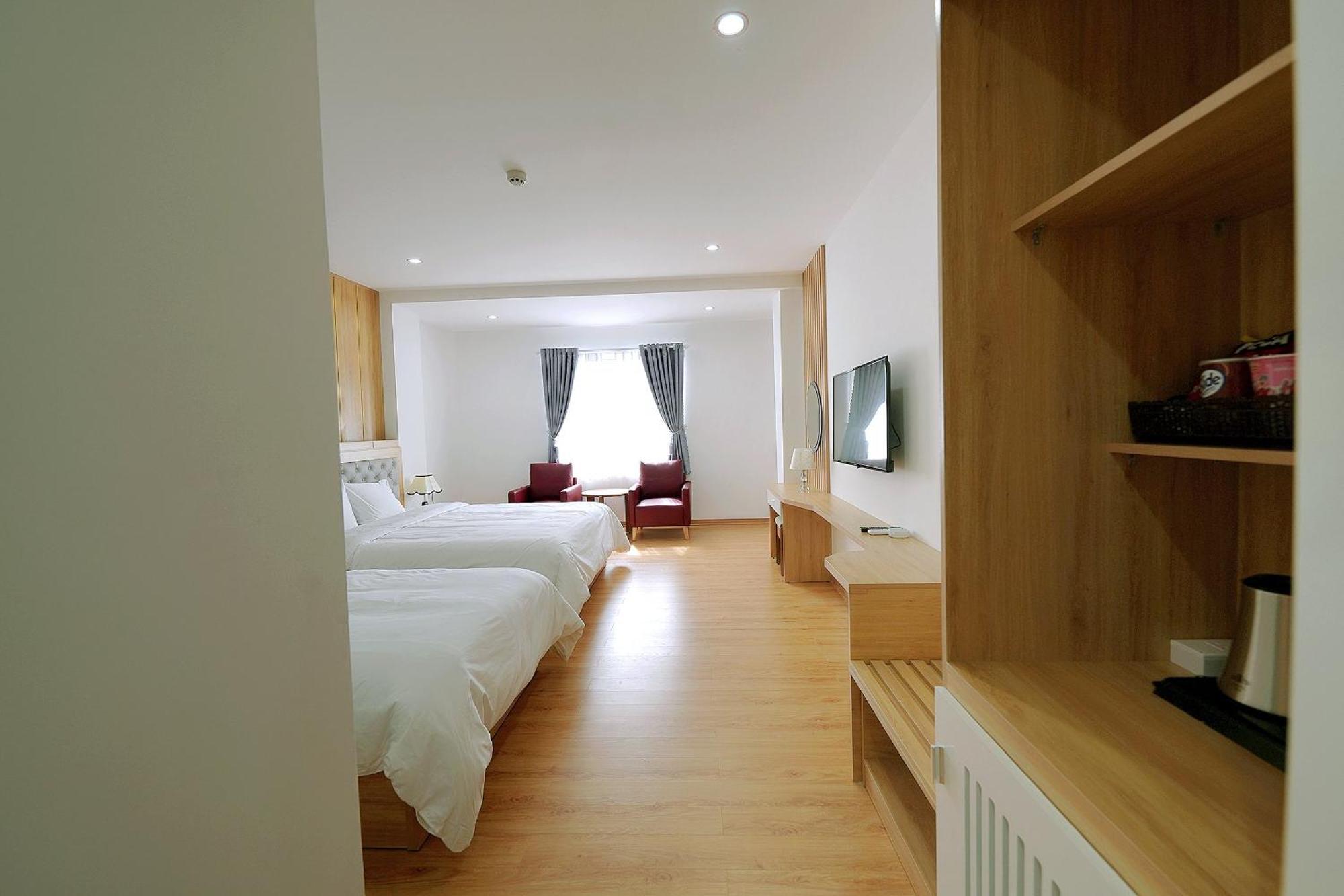 Hotel Khach San Xa Nu Tỉnh Kontum Zewnętrze zdjęcie
