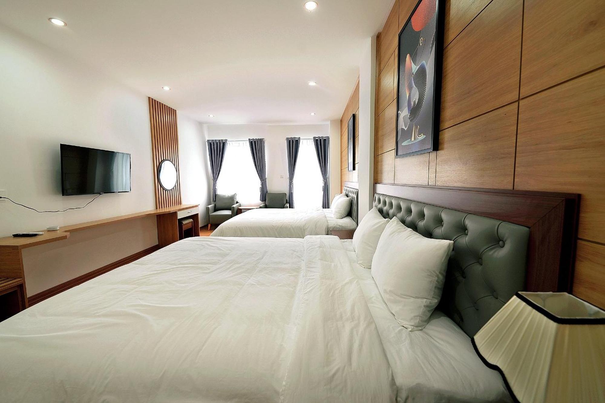 Hotel Khach San Xa Nu Tỉnh Kontum Zewnętrze zdjęcie