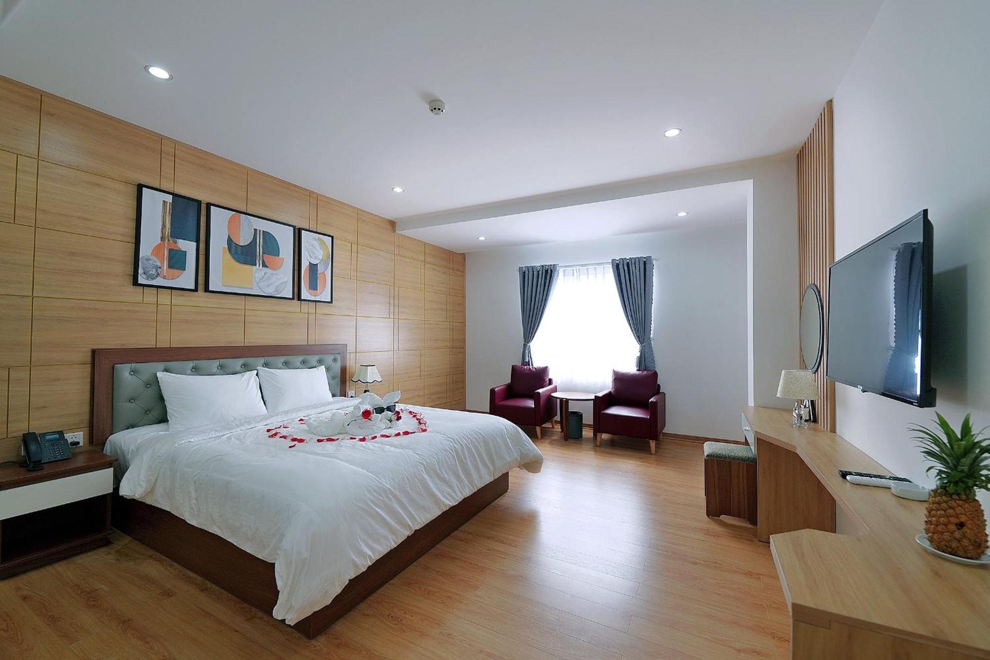 Hotel Khach San Xa Nu Tỉnh Kontum Zewnętrze zdjęcie