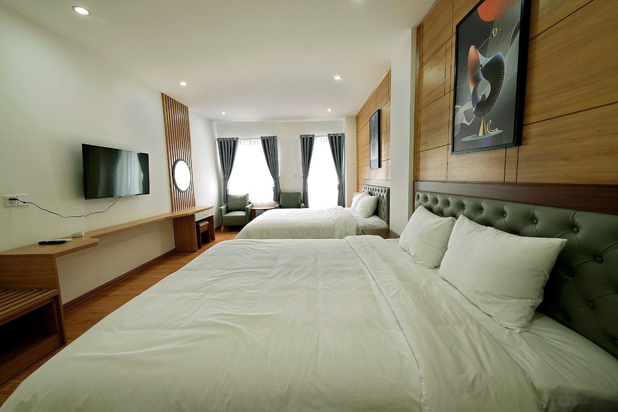 Hotel Khach San Xa Nu Tỉnh Kontum Zewnętrze zdjęcie