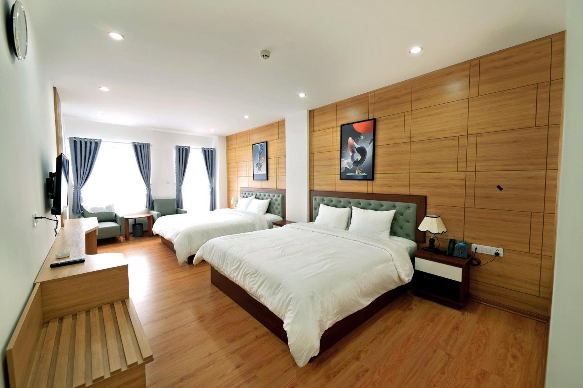 Hotel Khach San Xa Nu Tỉnh Kontum Zewnętrze zdjęcie