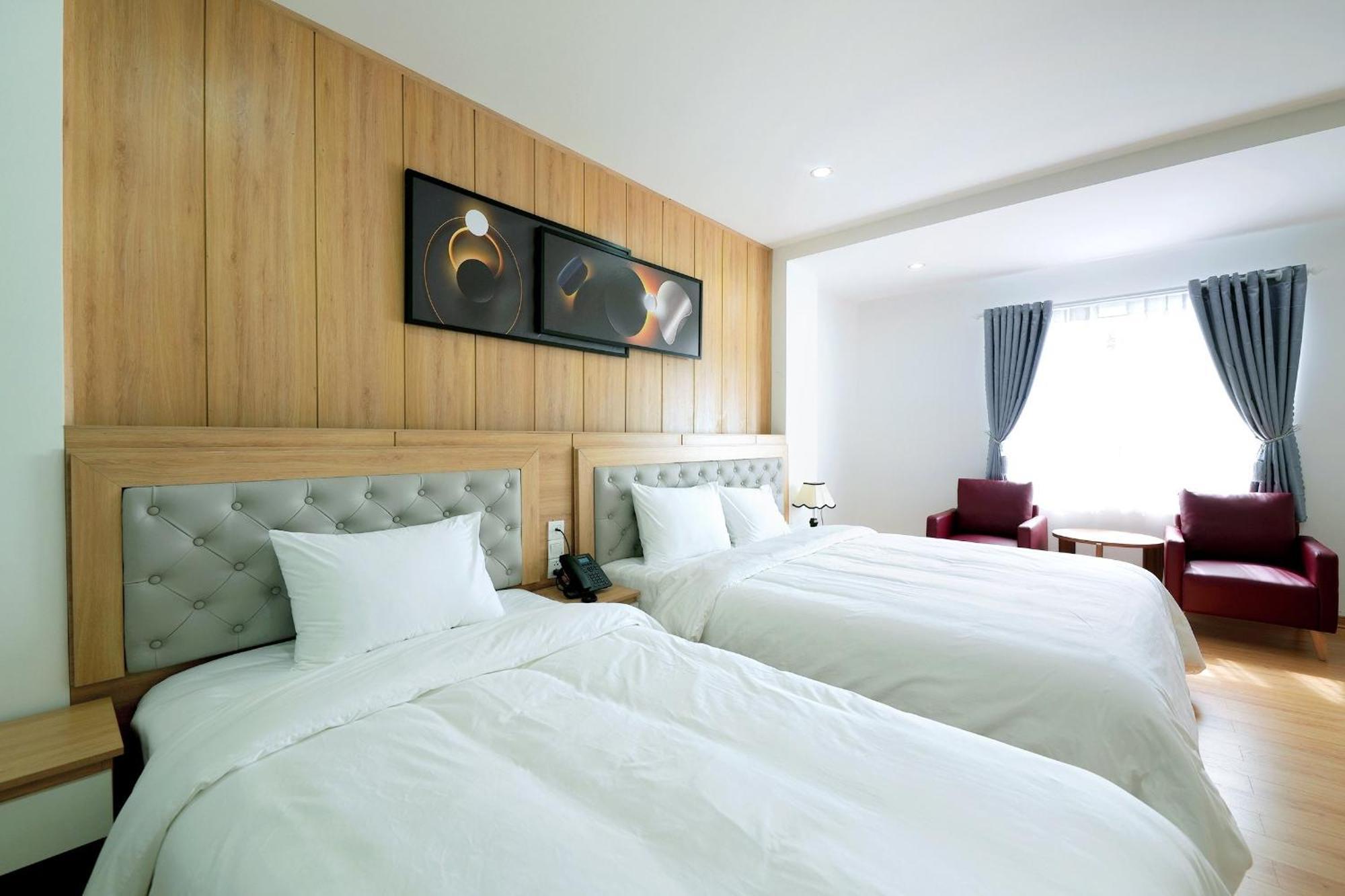 Hotel Khach San Xa Nu Tỉnh Kontum Zewnętrze zdjęcie